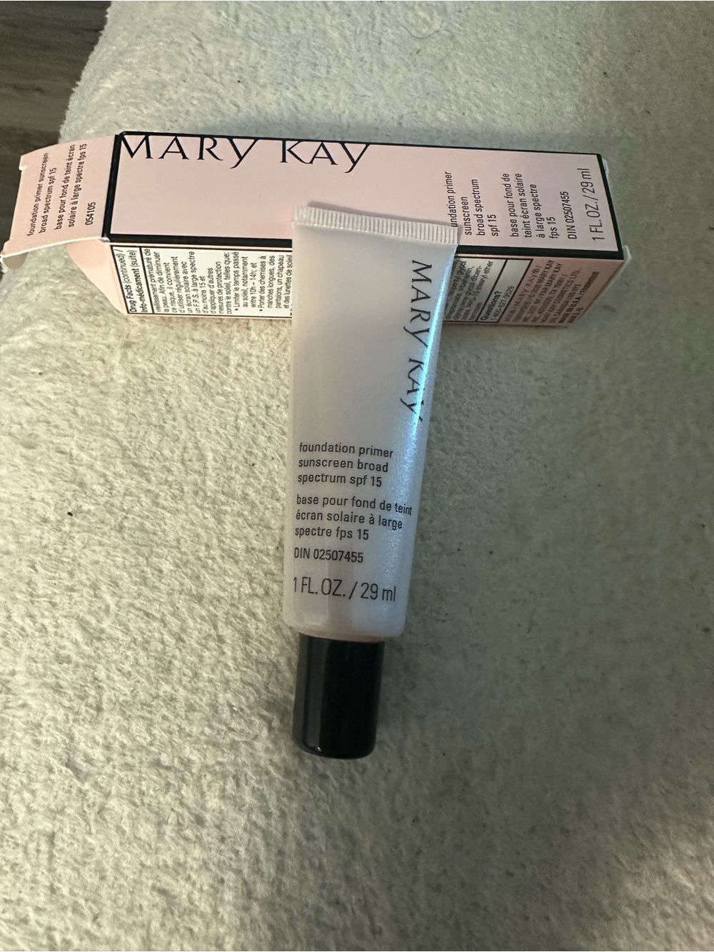 Mary Kay Pink and Black Eye Cream Tube